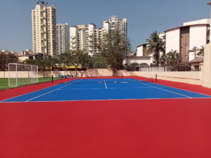 Badminton court