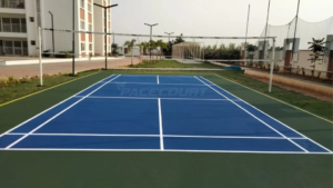 Badminton court