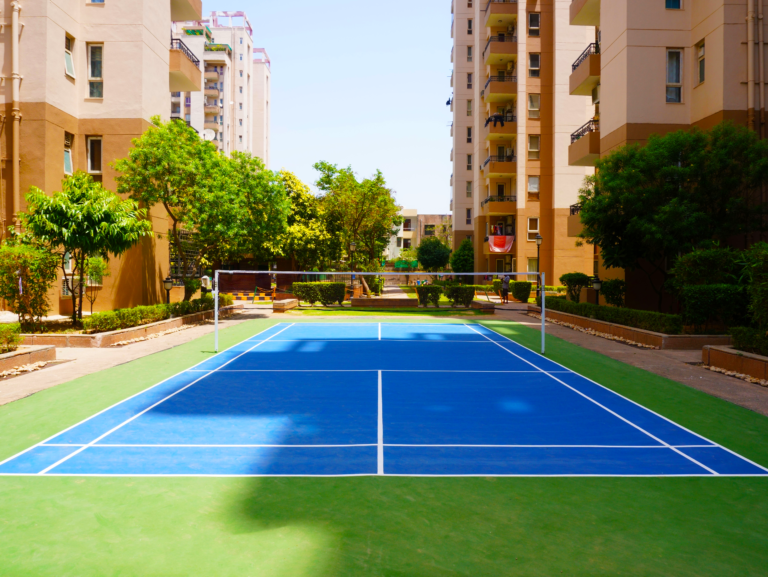 Badminton-Court