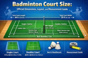 Badminton Court Size: Official Dimensions, Layout, and Measurement Guide