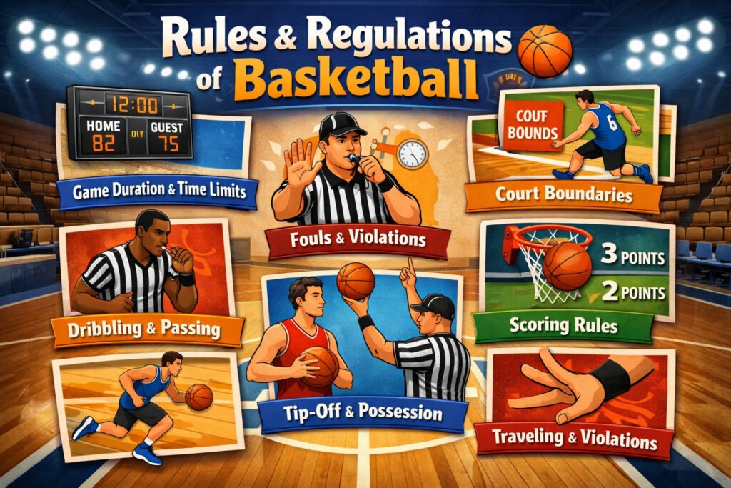 Rules and Regulations of Basketball