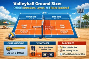 Volleyball Ground Size: Official Dimensions, Layout, and Rules Explained