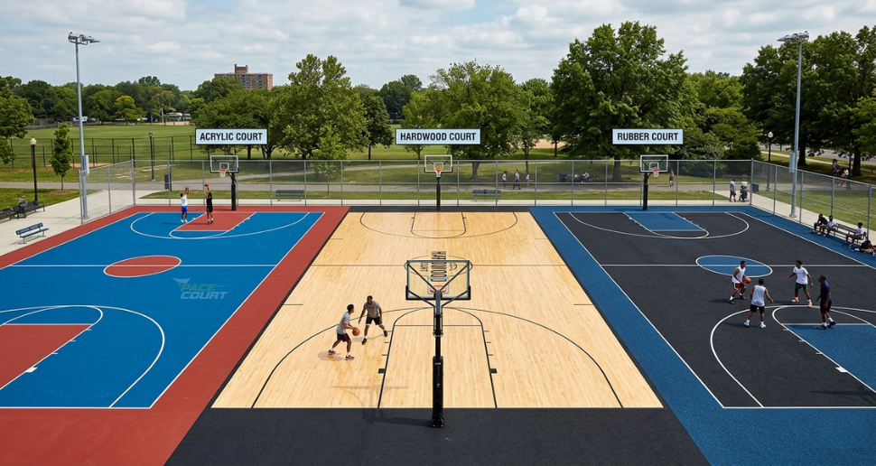 Basketball Court Flooring