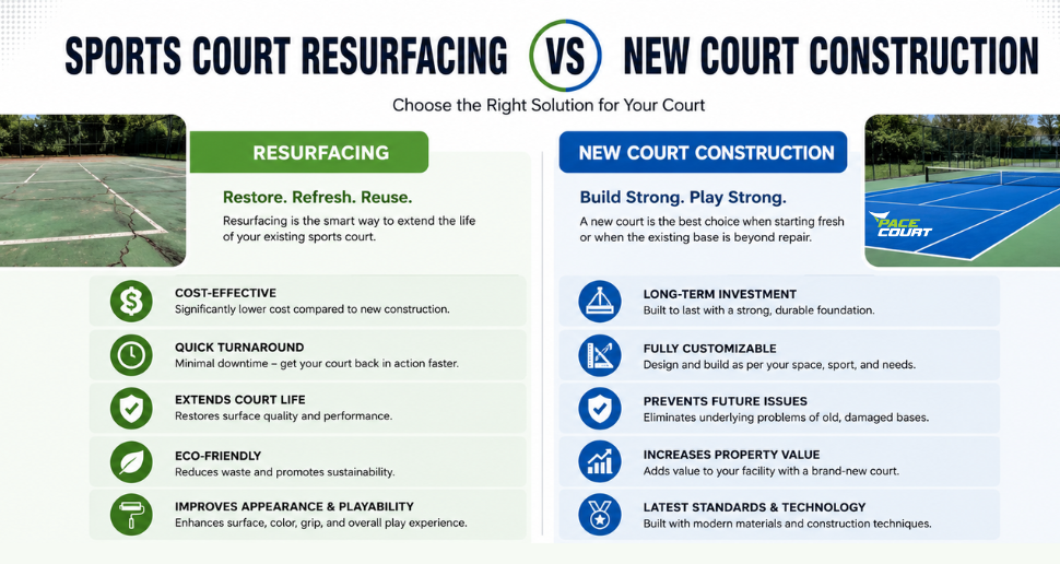 5 Signs Your Sports Court Needs Resurfacing
