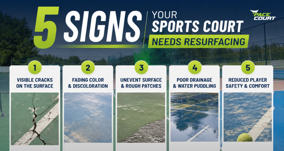 5 Signs Your Sports Court Needs Resurfacing