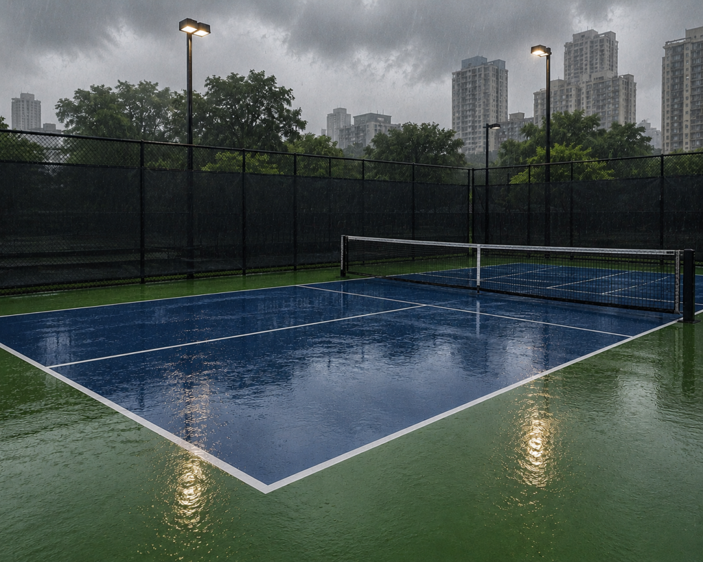Best Pickleball Court Flooring for Monsoon