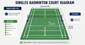 Singles Badminton Court Rules