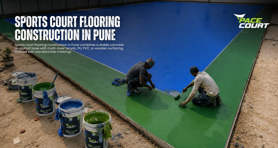 Sports Court Flooring Construction in Pune
