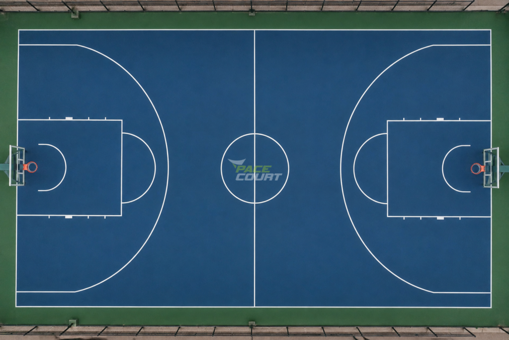 Basketball court size in metres