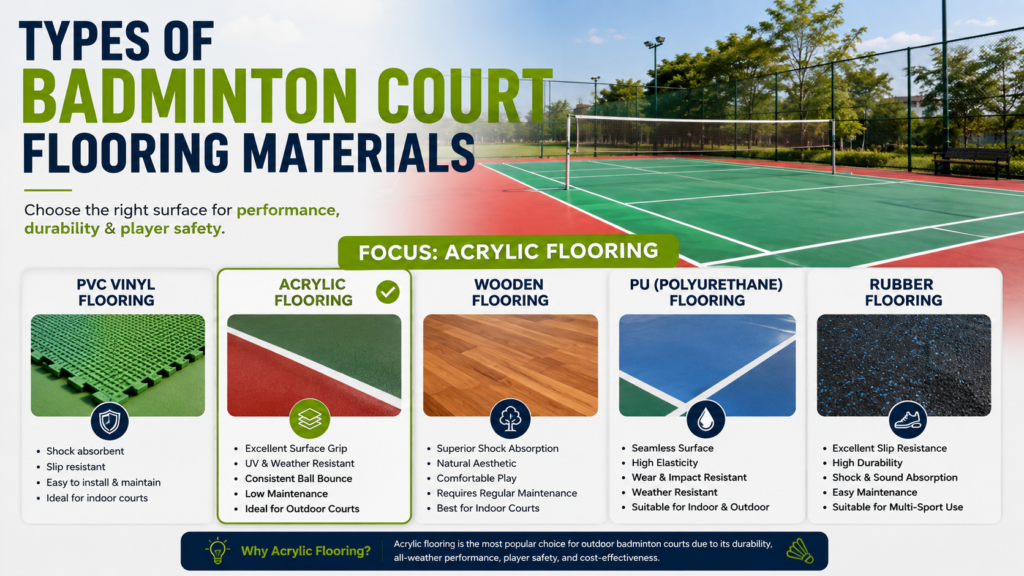 Badminton Court Flooring