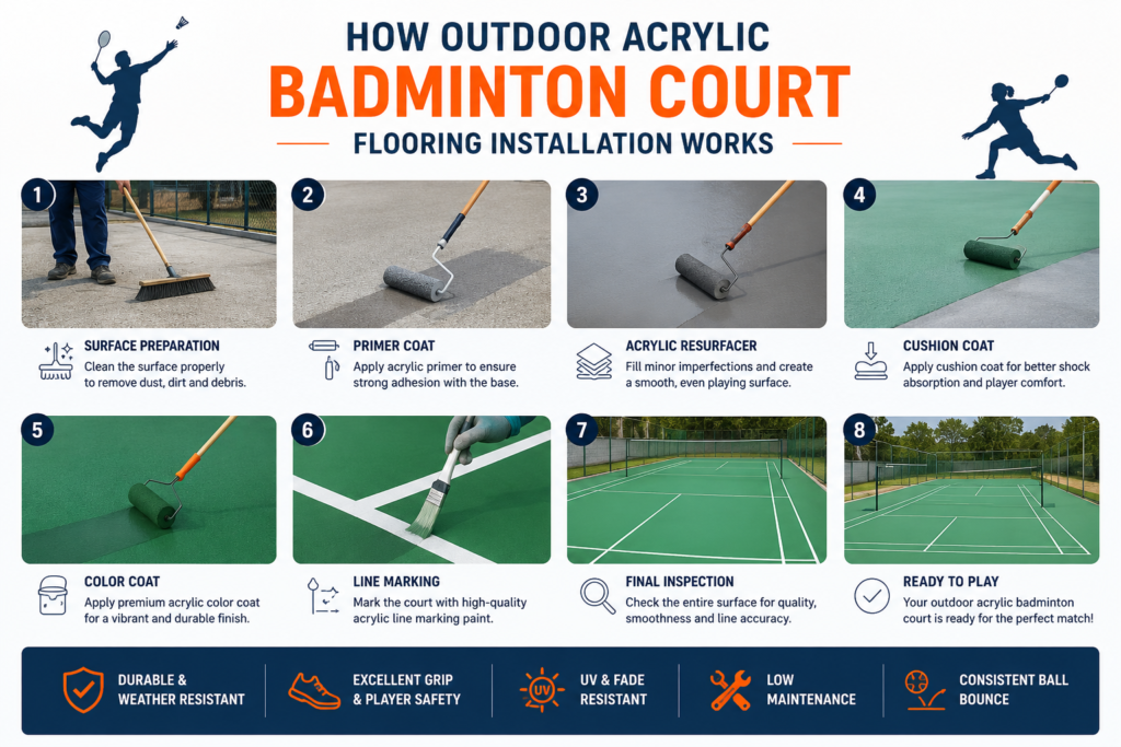 Badminton Court Flooring