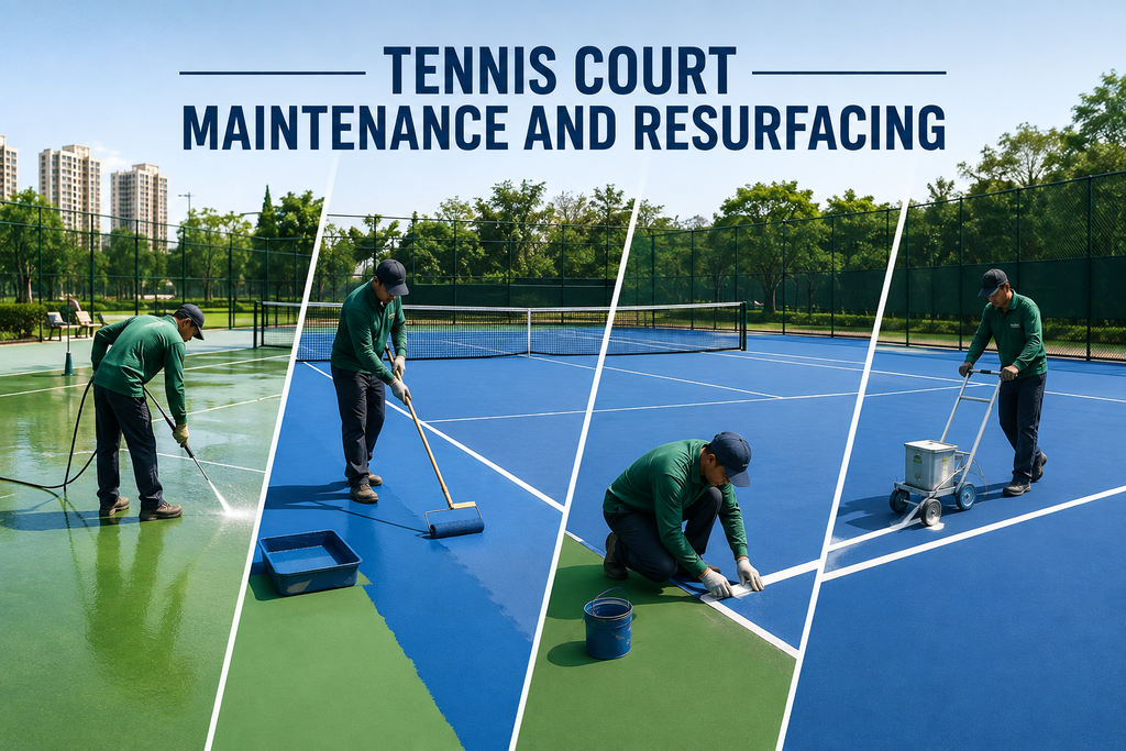 Tennis Court Maintenance and Resurfacing Cost