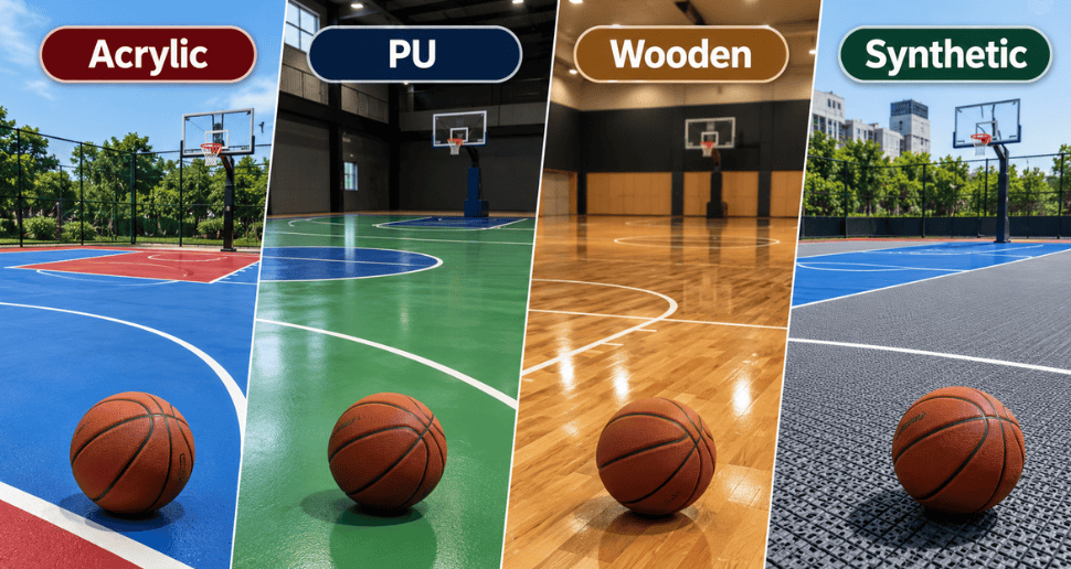 Basketball Court Flooring Material