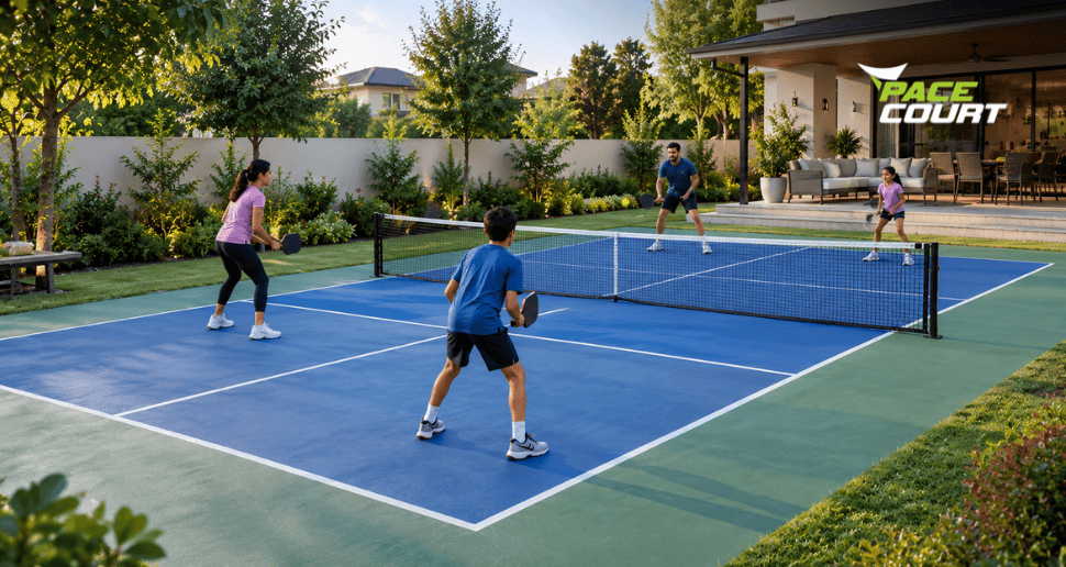 Choosing the Right Surface for a Backyard Pickleball Court