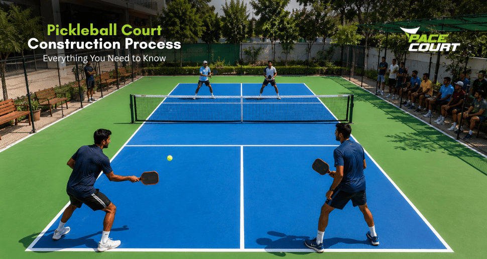 Pickleball Court Construction Process