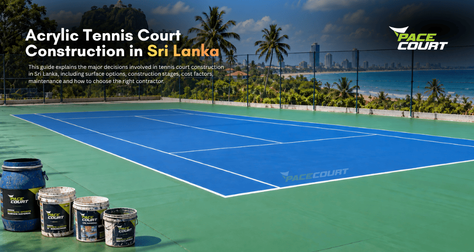 Tennis Court Construction in Sri Lanka
